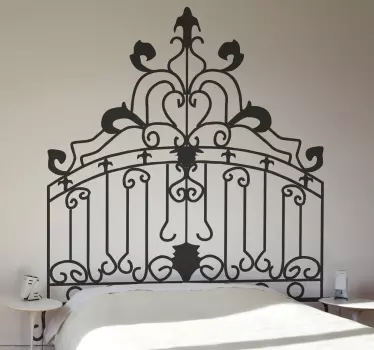 Wandtattoo Schlafzimmer Bettgestell - TenStickers