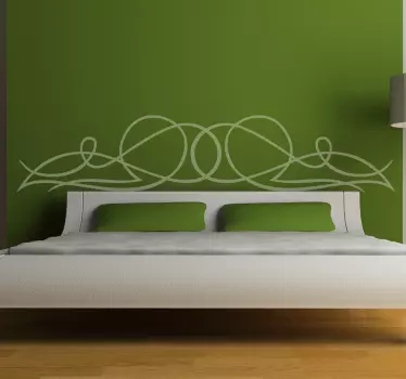 Wandtattoo Schlafzimmer Ornament - TenStickers