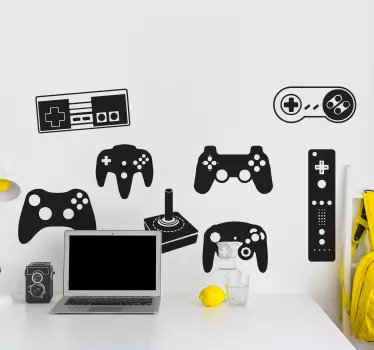 Wandtattoo Spielekonsolen - TenStickers