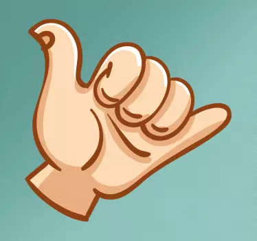 Wandtattoo Surf Symbol - TenStickers