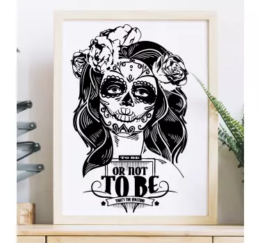 Wandtattoo To be or not to be - TenStickers