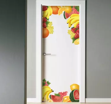 Türaufkleber Früchte - TenStickers