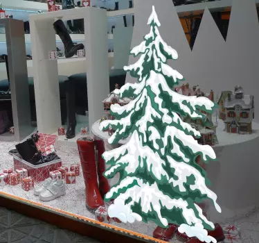 Wandtattoo Weihnachten Tannenbaum - TenStickers