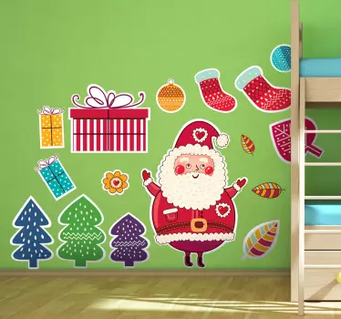 Wandtattoo Weihnachtsmotive - TenStickers