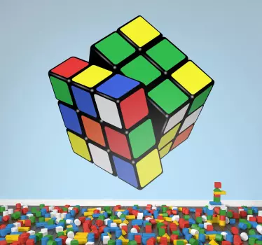 Wandtattoo Kinderzimmer Zauberwürfel - TenStickers