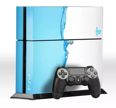 Wasser Playstation Aufkleber - TenStickers