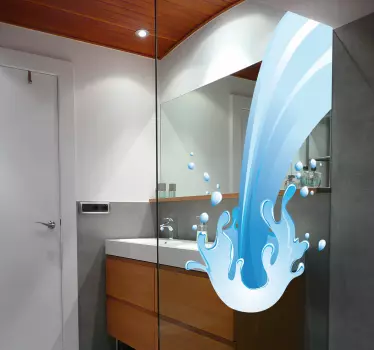 Wasserfall Aufkleber - TenStickers