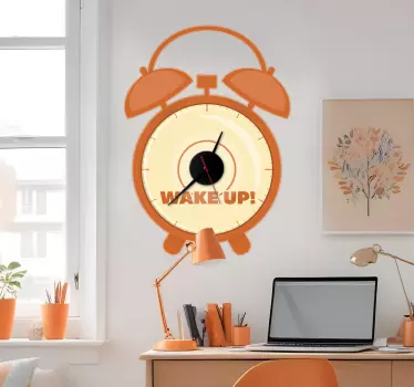 Wecker Uhr Aufkleber - TenStickers