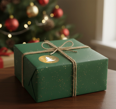 Weihnachtsaufkleber für geschenke - TenStickers