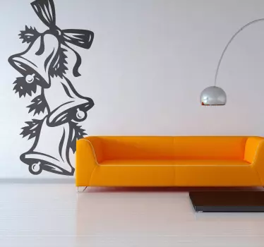 Wandtattoo Schlafzimmer Weihnachtsglöckchen - TenStickers