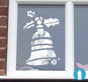 Weihnachtsglocke Sticker Spray - TenStickers