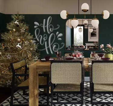 Aufkleber Weihnachten Weihnachten HoHoHo - TenStickers