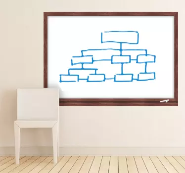 Whiteboard Folie - TenStickers