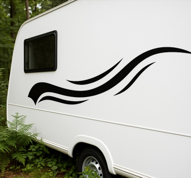 Wohnmobil aufkleber golvende aufkleber - TenStickers