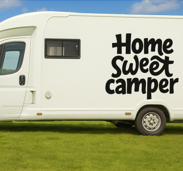 Wohnmobil aufkleber zuhause im camper - TenStickers
