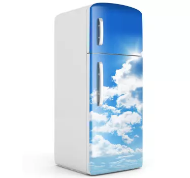 Wolken Kühlschrank Aufkleber - TenStickers