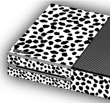 Sticker Ornament Weißer Jaguar Xbox - TenStickers