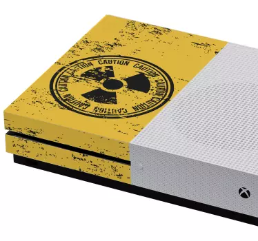 Xbox Folie Strahlungswarnsymbol - TenStickers
