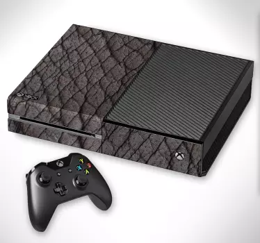 Xbox skin mit rissiger textur-hülle - TenStickers