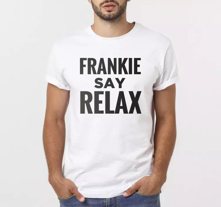 T-Shirts mit Namen relax Design - TenStickers