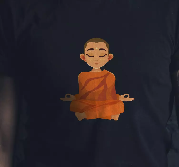 Meditation benutzerdefinierte T-Shirt - TenStickers