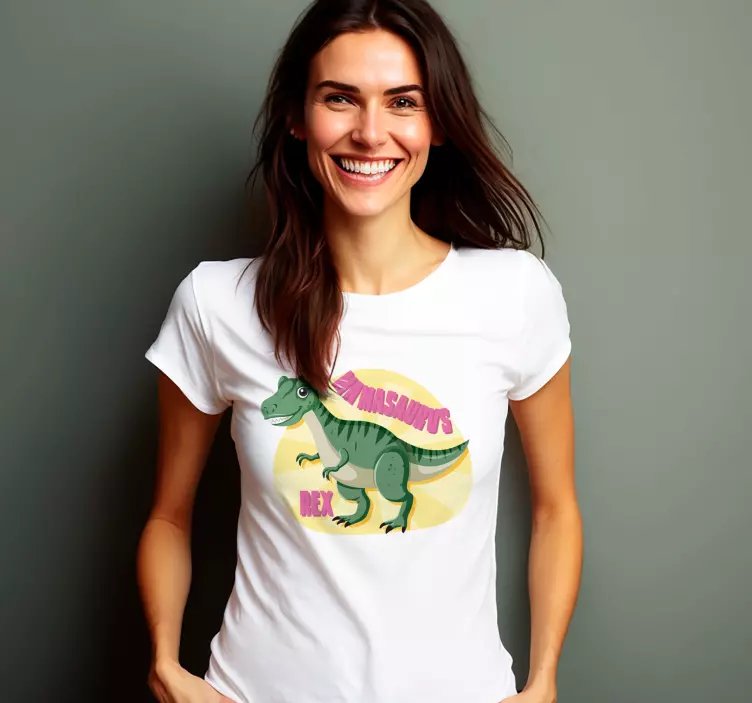 Muttertag T-Shirt Mamasaurus Rex - TenStickers