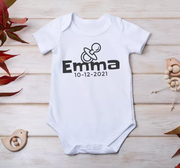 T-Shirt Baby personalisiert - TenStickers