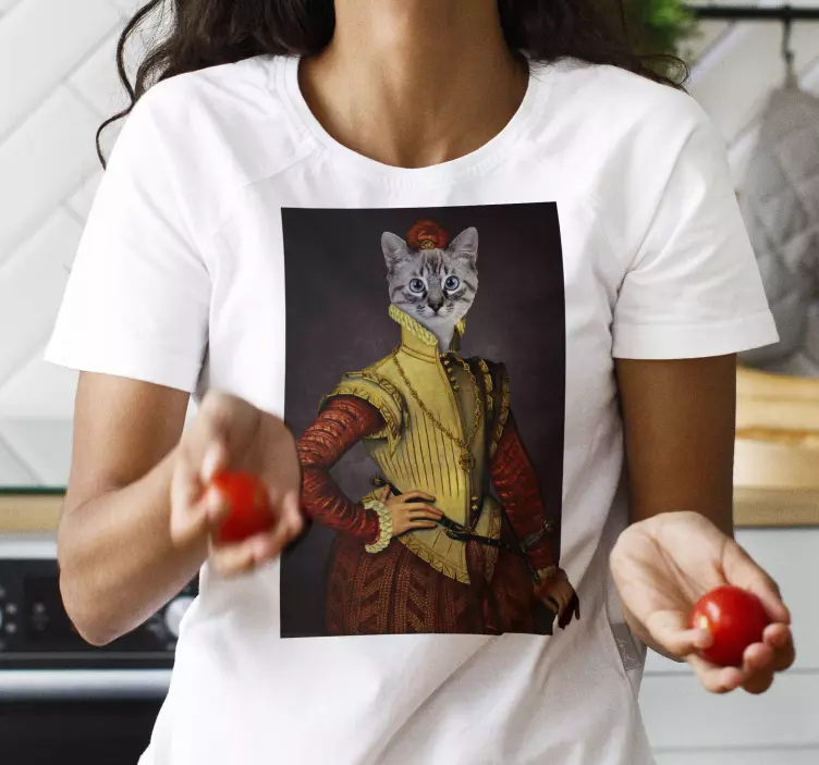 T-Shirts mit Namen Aristokraten Katze - TenStickers