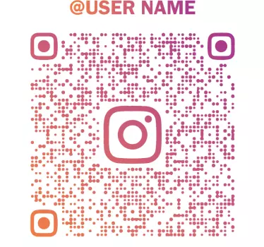 Original T Shirt instagram-qr-code - TenStickers