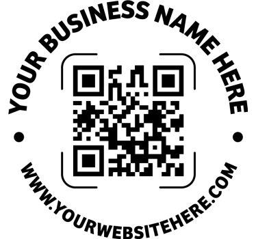 Original T Shirt qr-code für unternehmen - TenStickers