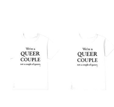Pärchen t shirts für lgbt queer paare - TenStickers