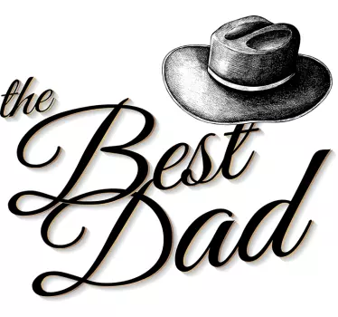 T Shirt Vatertag Best Dad - TenStickers