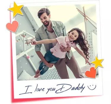 T Shirt Vatertag mit Foto - TenStickers