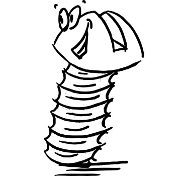 Mutter und Schraube Partner T Shirts - TenStickers
