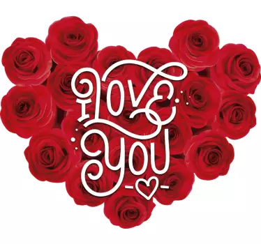 Mutter tochter t shirts liebe rosen herz - TenStickers