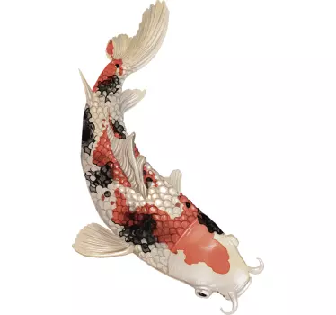 Pärchen t shirts bunte koi fische - TenStickers
