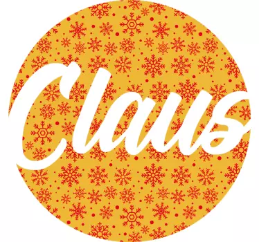 Weihnacht t shirt mit festlichem claus muster - TenStickers