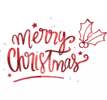 Weihnacht t shirt frohe weihnachtsgrüße - TenStickers