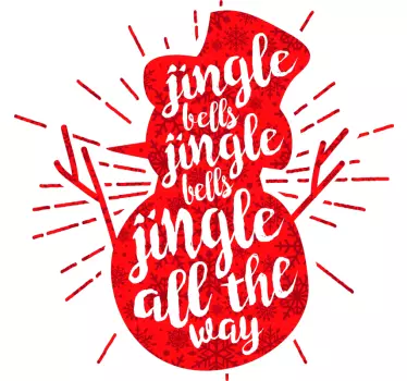 Weihnacht T Shirt glöckchen - TenStickers