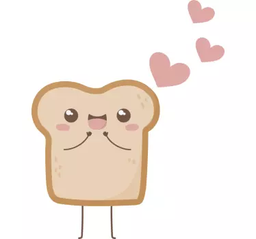 Brot und Nutella Partner T Shirts - TenStickers