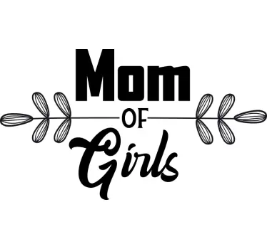 Mutter tochter t shirts mamas fröhlicher ausdruck - TenStickers