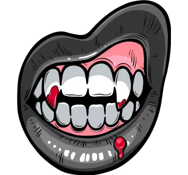 Pärchen t shirts mit kräftigem lippenmotiv - TenStickers