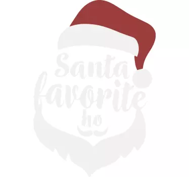 Weihnacht t shirt santa lieblingsfeiertag - TenStickers