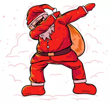 Weihnachtsmann Dab Weihnachts T Shirt - TenStickers