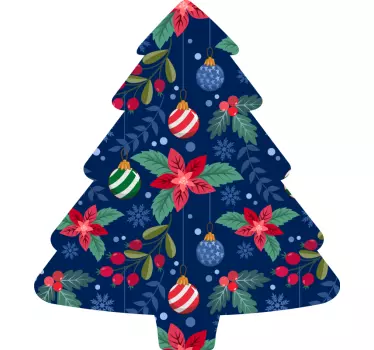 Weihnacht t shirt festlicher weihnachtsbaum - TenStickers