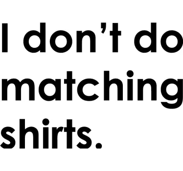 Pärchen t shirts einzigartige paar shirts - TenStickers