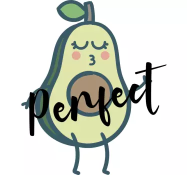 Pärchen t shirts perfektes avocado paar - TenStickers