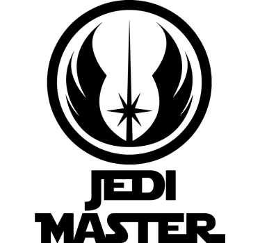 Vater Sohn T Shirt Jedi Meister und Padawan - TenStickers