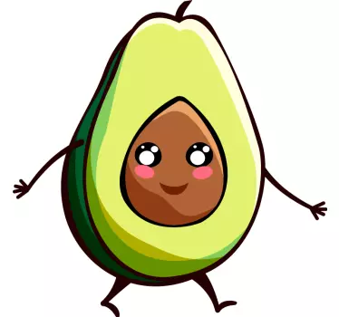 Vater und sohn t-shirts süßes avocado-bananen-paar - TenStickers