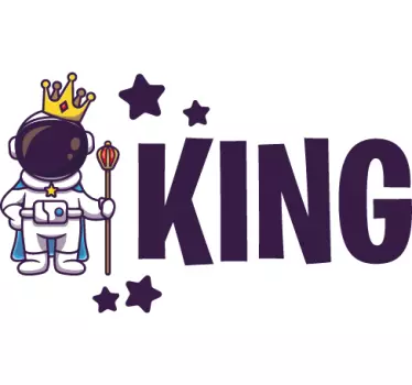 Pärchen t shirts mit königlichem thema - TenStickers